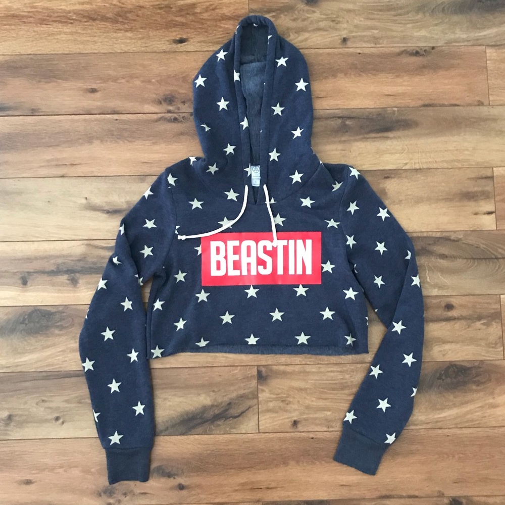 Crop Top Hoodie Size Small